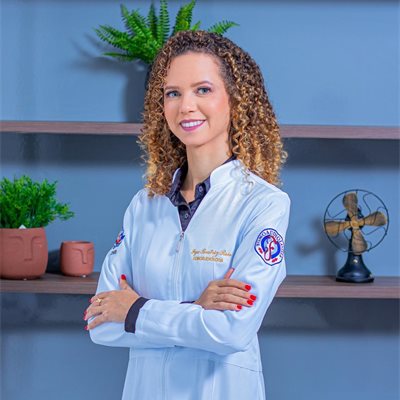 Beatriz Almeida, fonoaudiologia na Clínica Crescer, em Serrinha (BA)