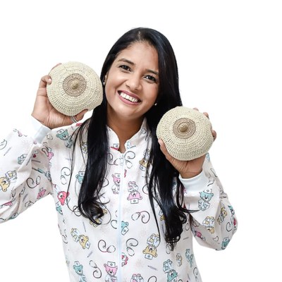 Juliana Rodrigues, enfermagem na Clínica Crescer, em Serrinha (BA)